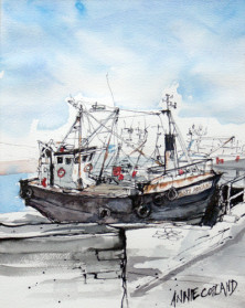 Trawler - Kirkcudbright Harbour